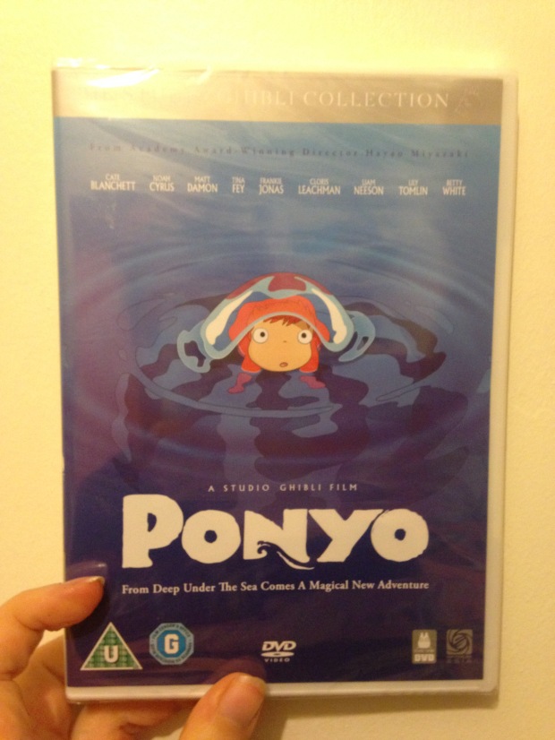 Ponyo DVD